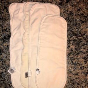 Thirsties hemp insert for cloth diapers. Bundle -4